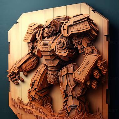 3D модель Гра MechWarrior (STL)